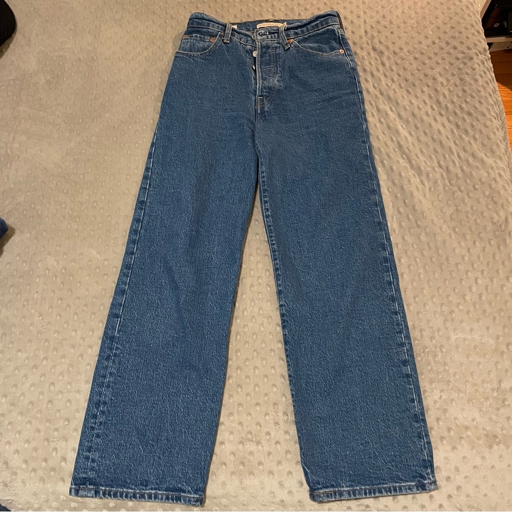 Levi straight jeans ribcage